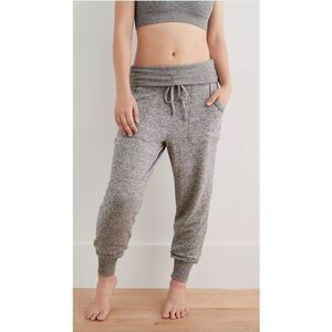 ✨Aerie Foldover Grey Sz Large Jogger✨
